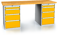 Standardausführung alcera PROFI - Platten - Container - Container 880 x 2000 x 700